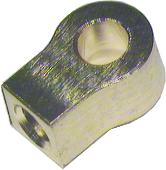 Kolbenstangen Endstück Bohrung 2,0 mm